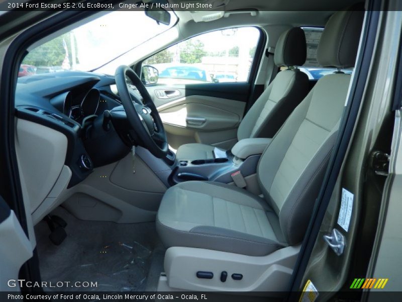 Ginger Ale / Medium Light Stone 2014 Ford Escape SE 2.0L EcoBoost