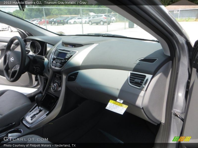 Titanium Gray Metallic / Gray 2013 Hyundai Elantra GLS