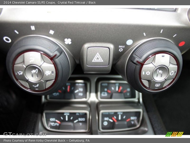 Controls of 2014 Camaro SS/RS Coupe
