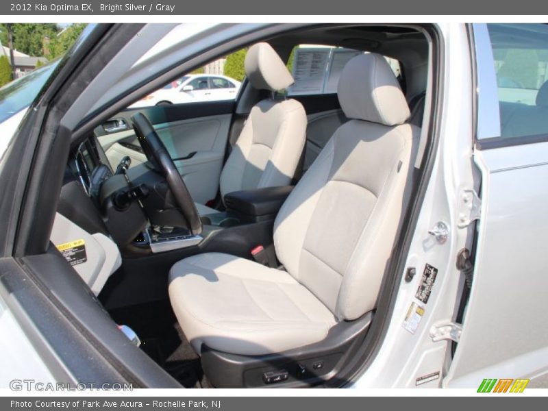 Bright Silver / Gray 2012 Kia Optima EX