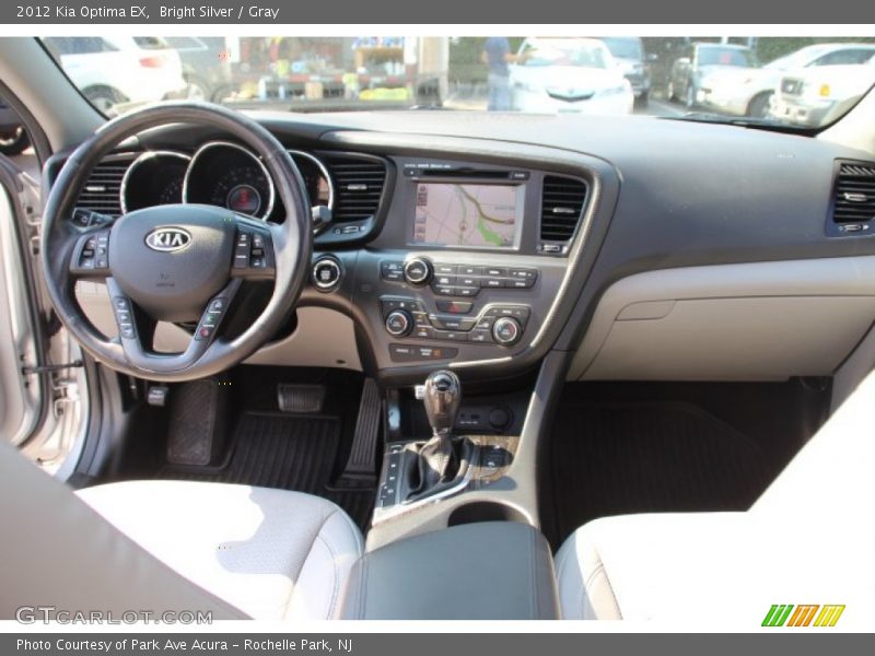 Bright Silver / Gray 2012 Kia Optima EX