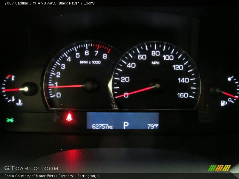 Black Raven / Ebony 2007 Cadillac SRX 4 V8 AWD