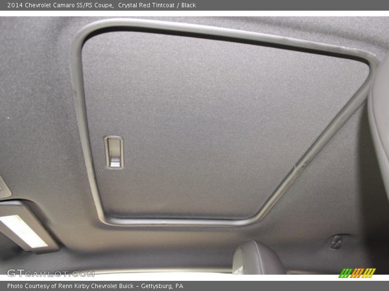 Sunroof of 2014 Camaro SS/RS Coupe