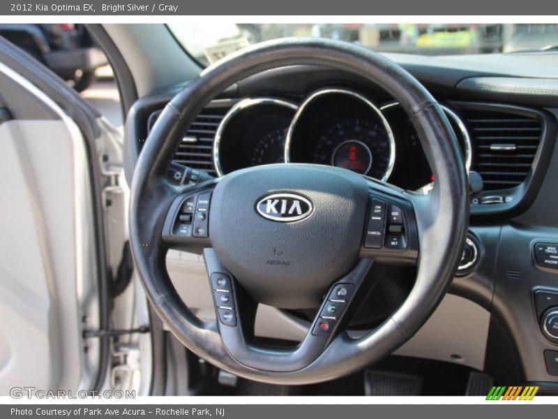 Bright Silver / Gray 2012 Kia Optima EX