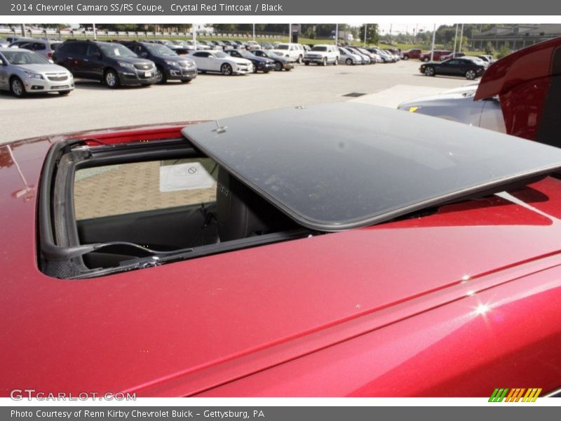 Sunroof of 2014 Camaro SS/RS Coupe