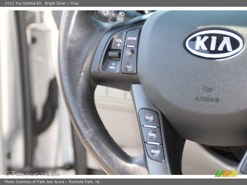 Bright Silver / Gray 2012 Kia Optima EX