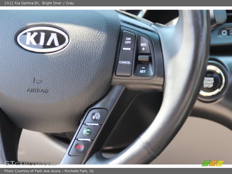 Bright Silver / Gray 2012 Kia Optima EX