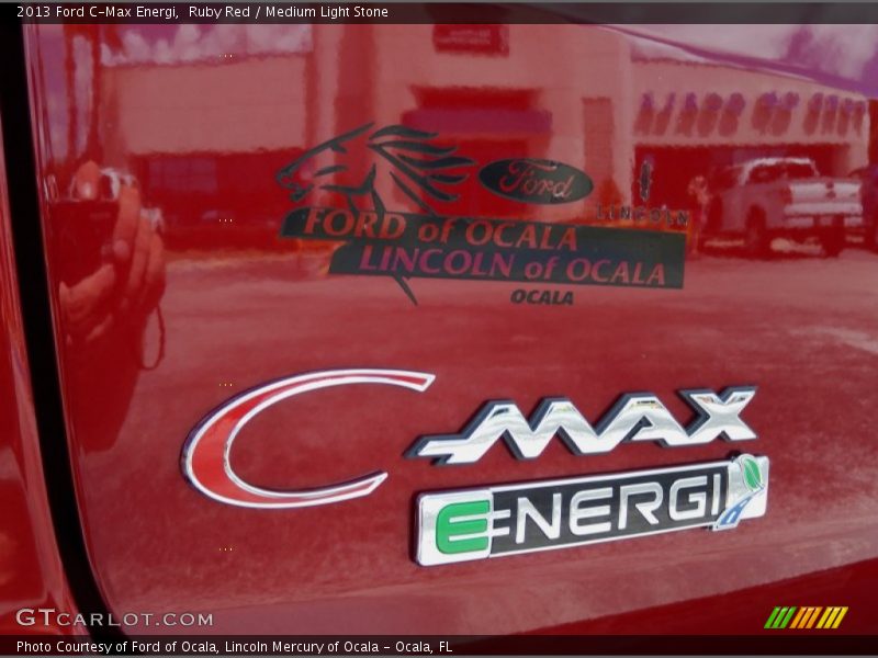 Ruby Red / Medium Light Stone 2013 Ford C-Max Energi