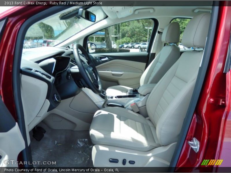 Ruby Red / Medium Light Stone 2013 Ford C-Max Energi