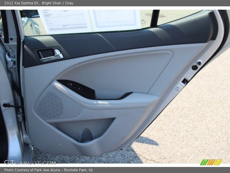 Bright Silver / Gray 2012 Kia Optima EX