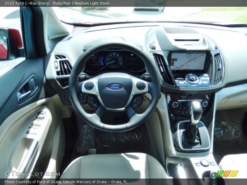 Ruby Red / Medium Light Stone 2013 Ford C-Max Energi