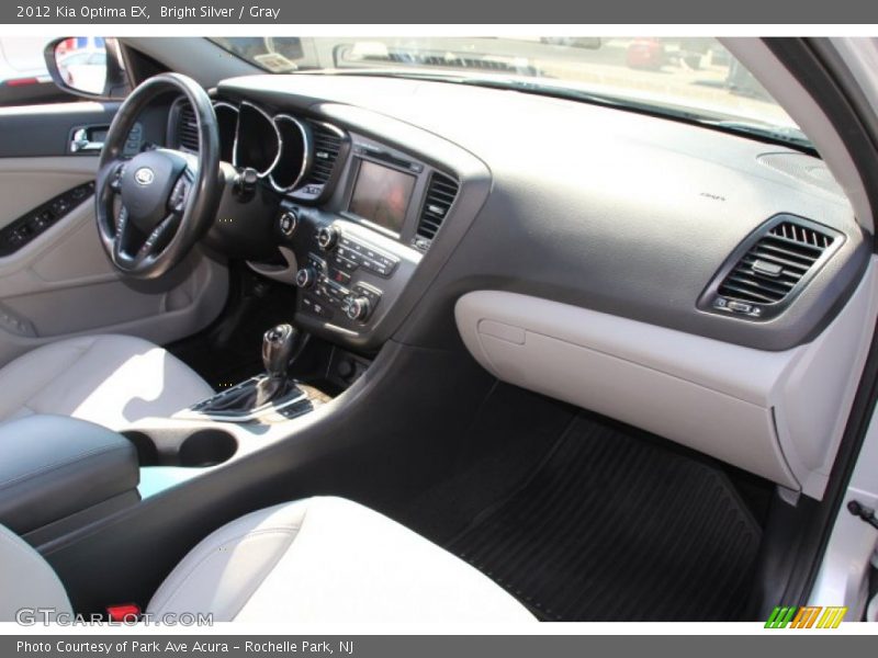 Bright Silver / Gray 2012 Kia Optima EX