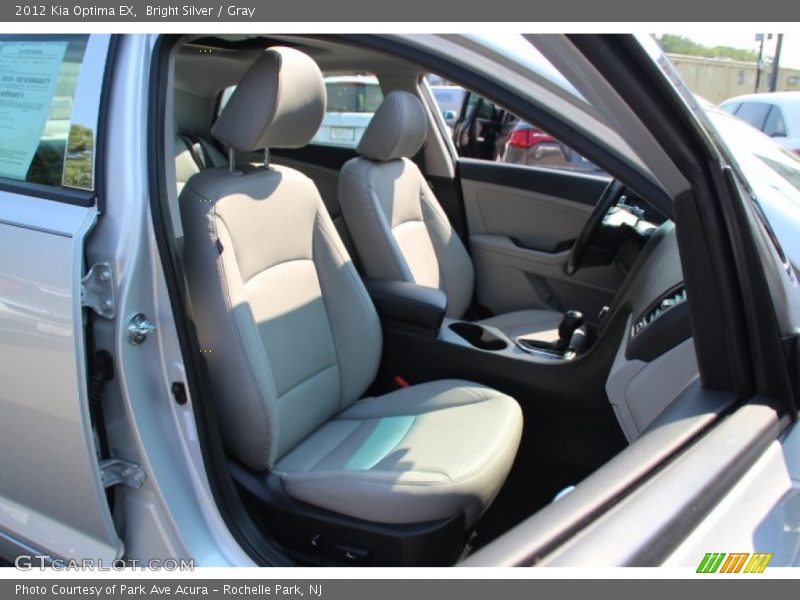 Bright Silver / Gray 2012 Kia Optima EX