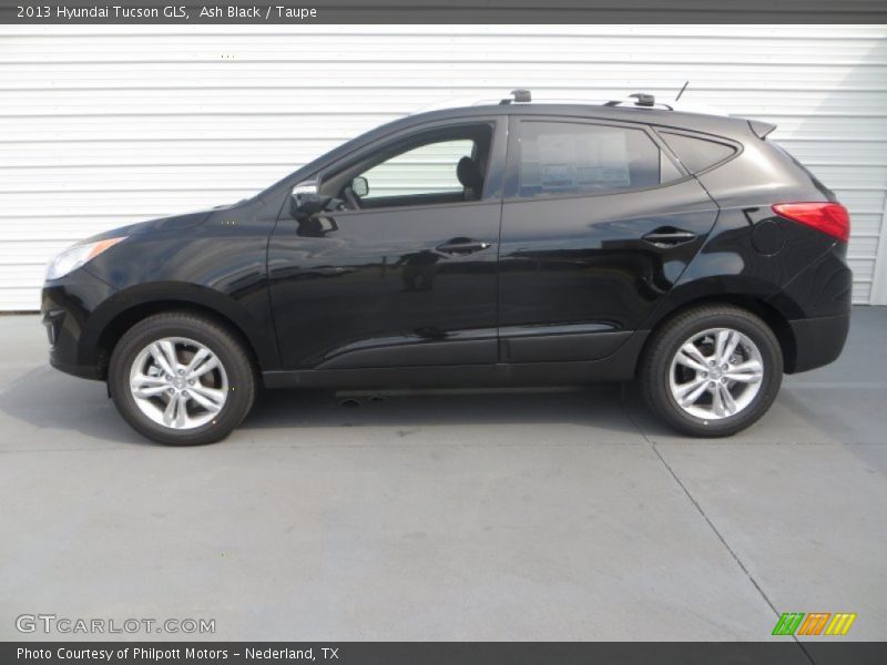 Ash Black / Taupe 2013 Hyundai Tucson GLS