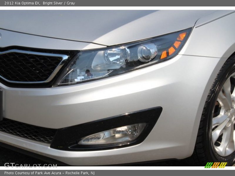 Bright Silver / Gray 2012 Kia Optima EX