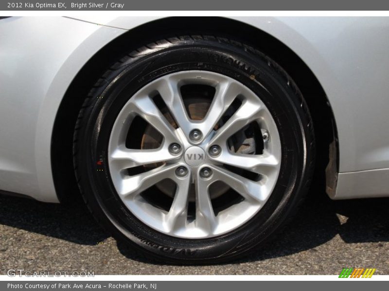 Bright Silver / Gray 2012 Kia Optima EX