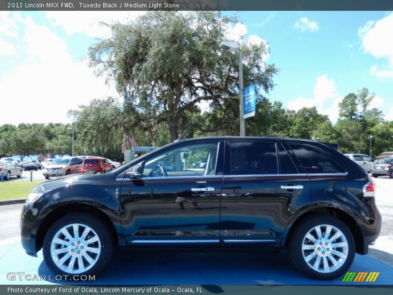 Tuxedo Black / Medium Light Stone 2013 Lincoln MKX FWD