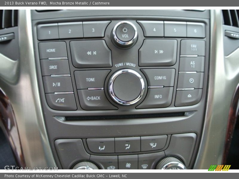 Mocha Bronze Metallic / Cashmere 2013 Buick Verano FWD