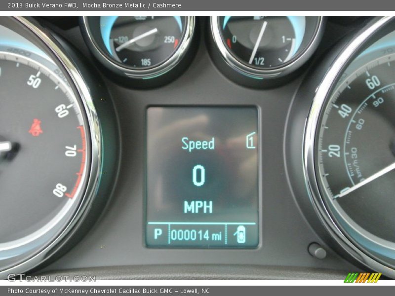 Mocha Bronze Metallic / Cashmere 2013 Buick Verano FWD