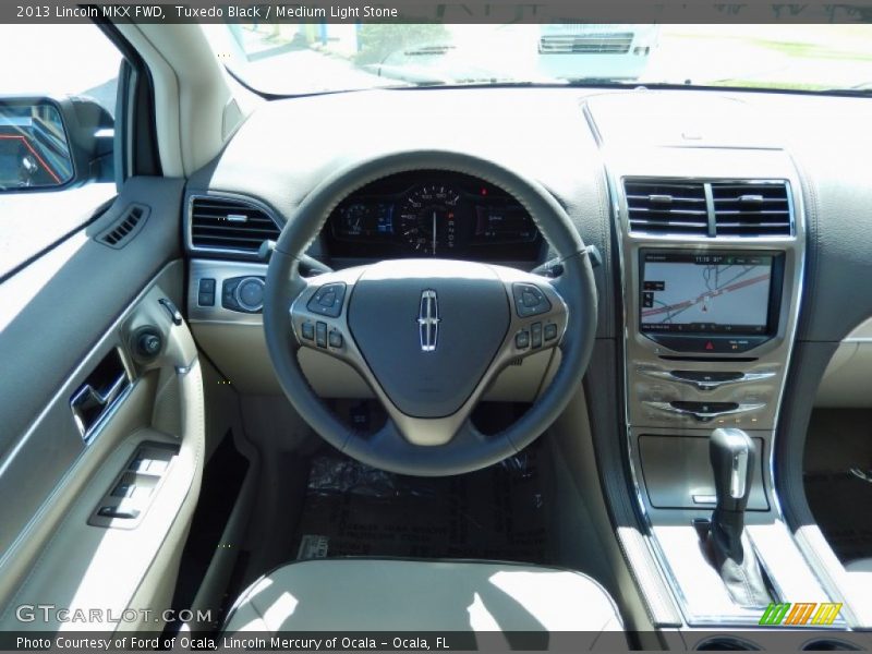 Tuxedo Black / Medium Light Stone 2013 Lincoln MKX FWD