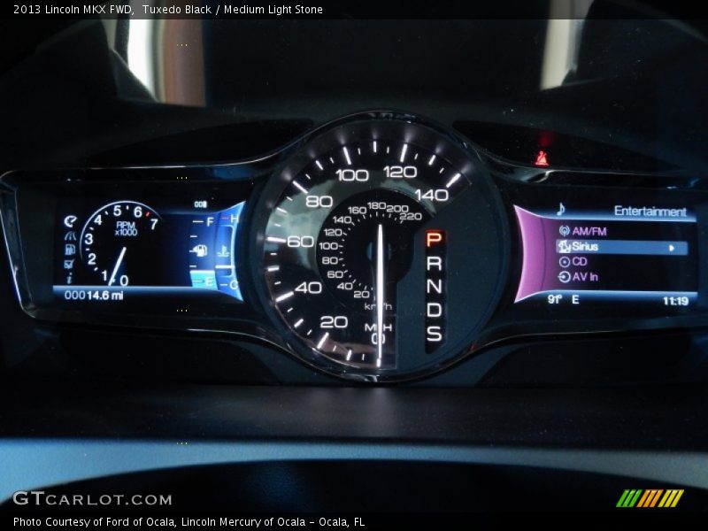 Tuxedo Black / Medium Light Stone 2013 Lincoln MKX FWD