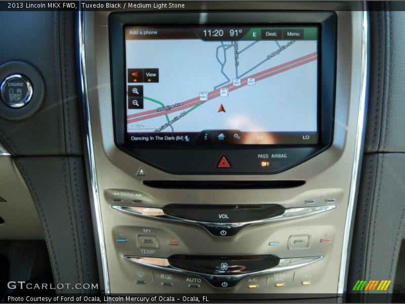 Tuxedo Black / Medium Light Stone 2013 Lincoln MKX FWD