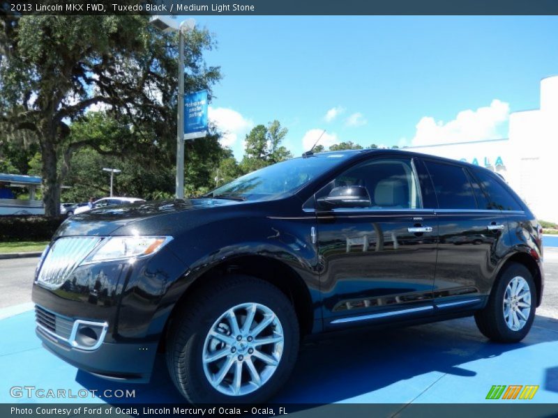 Tuxedo Black / Medium Light Stone 2013 Lincoln MKX FWD