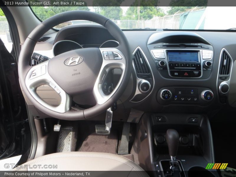 Ash Black / Taupe 2013 Hyundai Tucson GLS