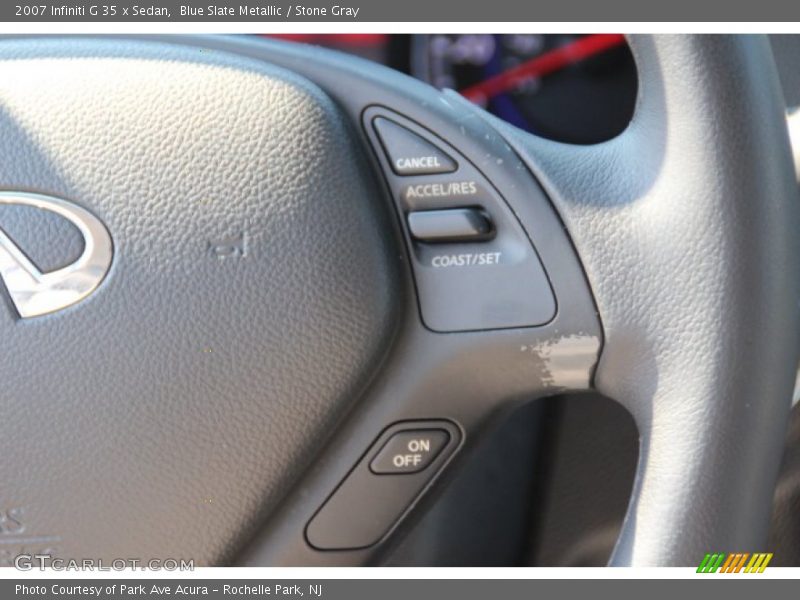 Blue Slate Metallic / Stone Gray 2007 Infiniti G 35 x Sedan