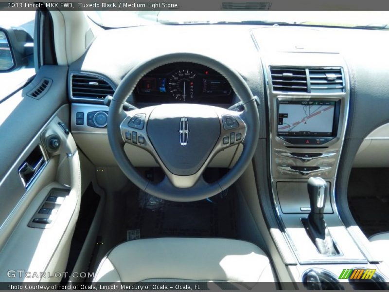 Tuxedo Black / Medium Light Stone 2013 Lincoln MKX FWD