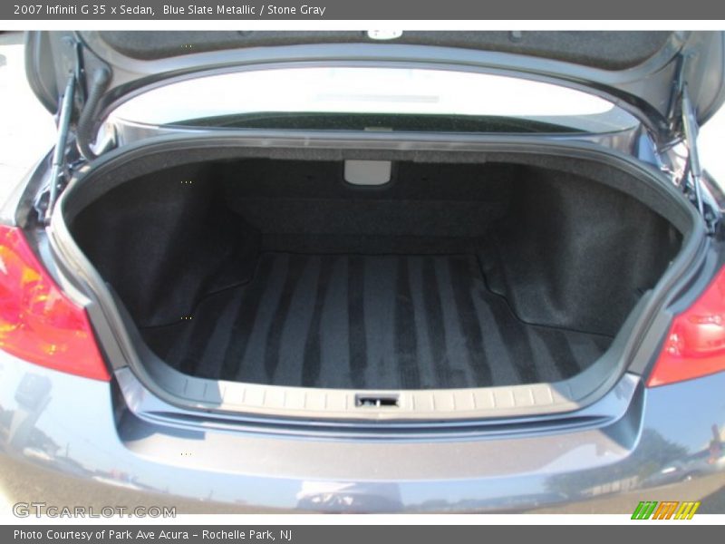 Blue Slate Metallic / Stone Gray 2007 Infiniti G 35 x Sedan