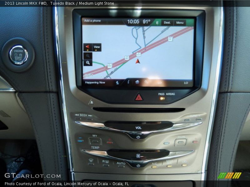 Tuxedo Black / Medium Light Stone 2013 Lincoln MKX FWD