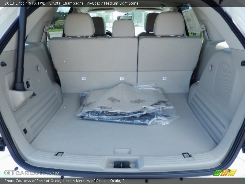 Crystal Champagne Tri-Coat / Medium Light Stone 2013 Lincoln MKX FWD