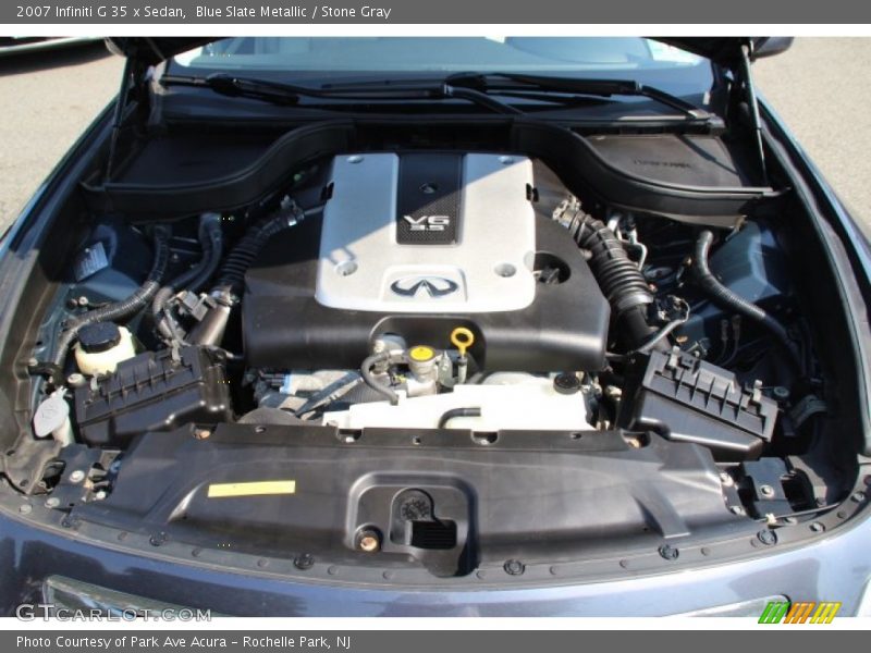 Blue Slate Metallic / Stone Gray 2007 Infiniti G 35 x Sedan