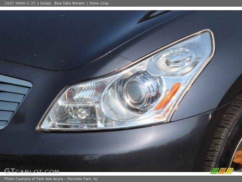 Blue Slate Metallic / Stone Gray 2007 Infiniti G 35 x Sedan