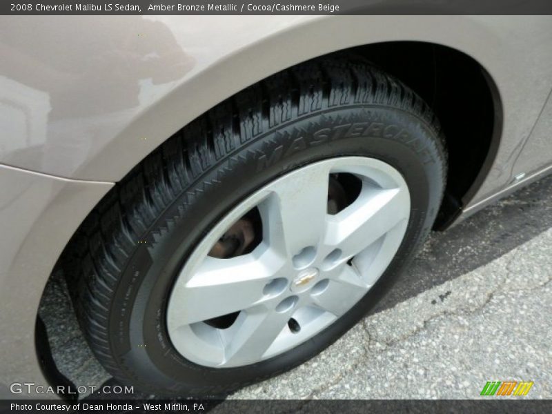 Amber Bronze Metallic / Cocoa/Cashmere Beige 2008 Chevrolet Malibu LS Sedan