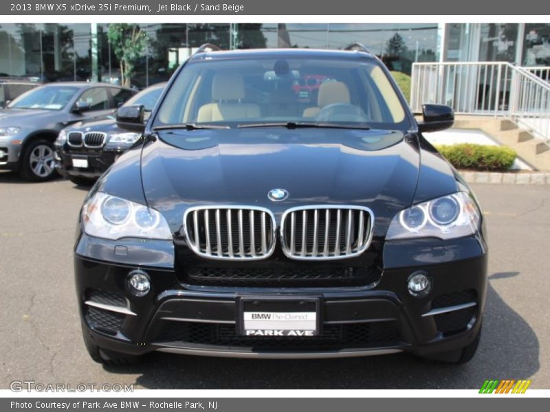 Jet Black / Sand Beige 2013 BMW X5 xDrive 35i Premium
