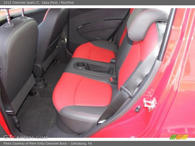 Salsa (Red) / Red/Red 2013 Chevrolet Spark LT