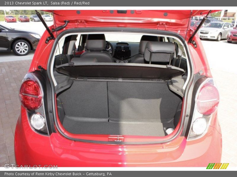 Salsa (Red) / Red/Red 2013 Chevrolet Spark LT