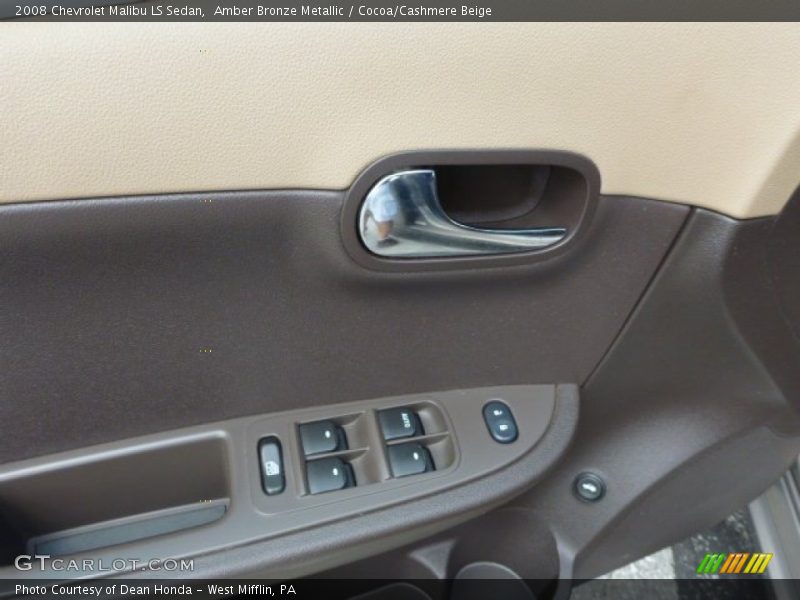 Amber Bronze Metallic / Cocoa/Cashmere Beige 2008 Chevrolet Malibu LS Sedan