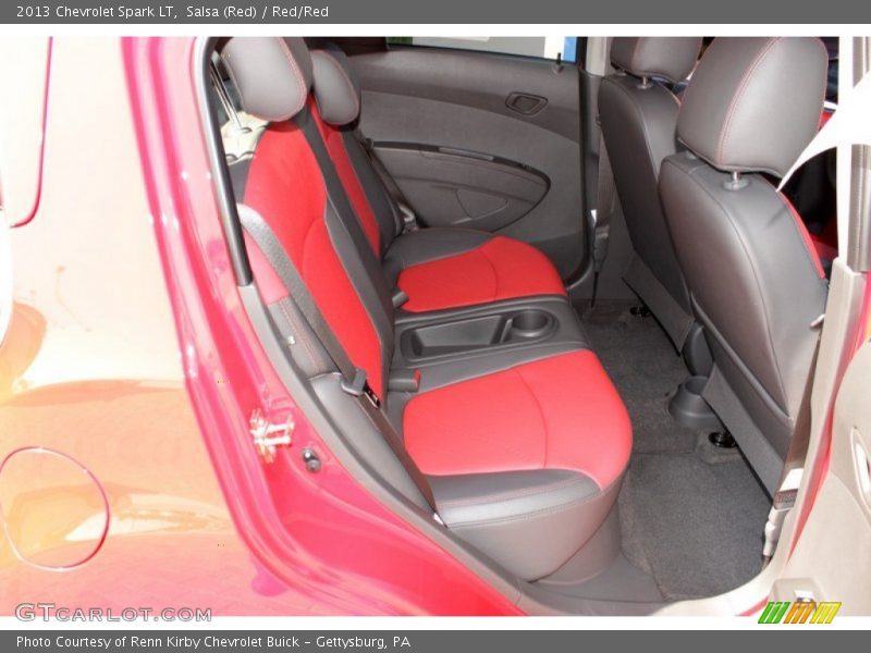 Salsa (Red) / Red/Red 2013 Chevrolet Spark LT