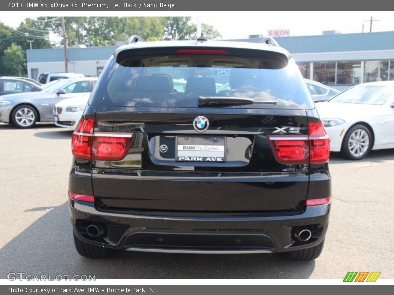 Jet Black / Sand Beige 2013 BMW X5 xDrive 35i Premium