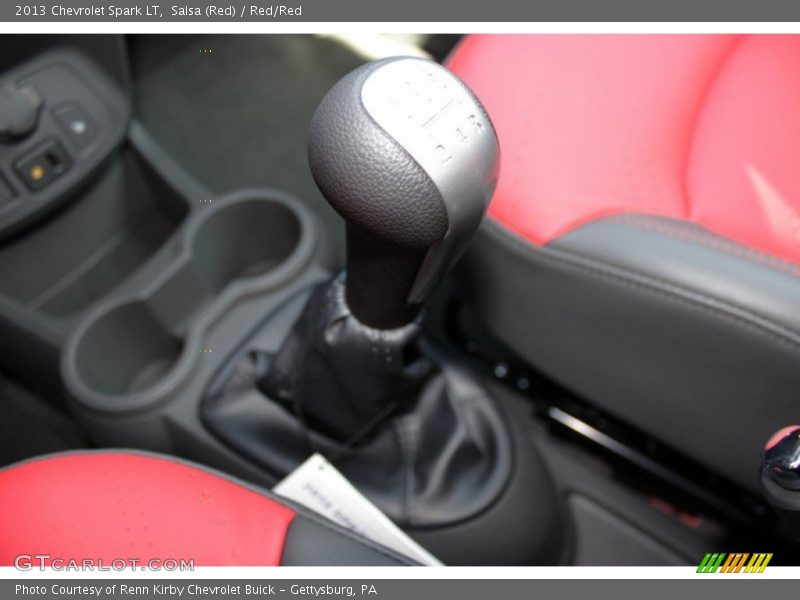 Salsa (Red) / Red/Red 2013 Chevrolet Spark LT