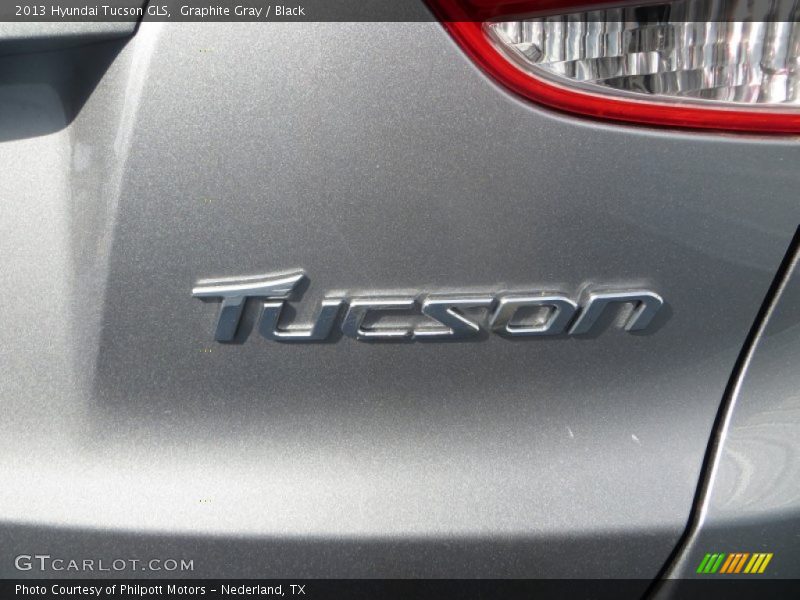 Graphite Gray / Black 2013 Hyundai Tucson GLS