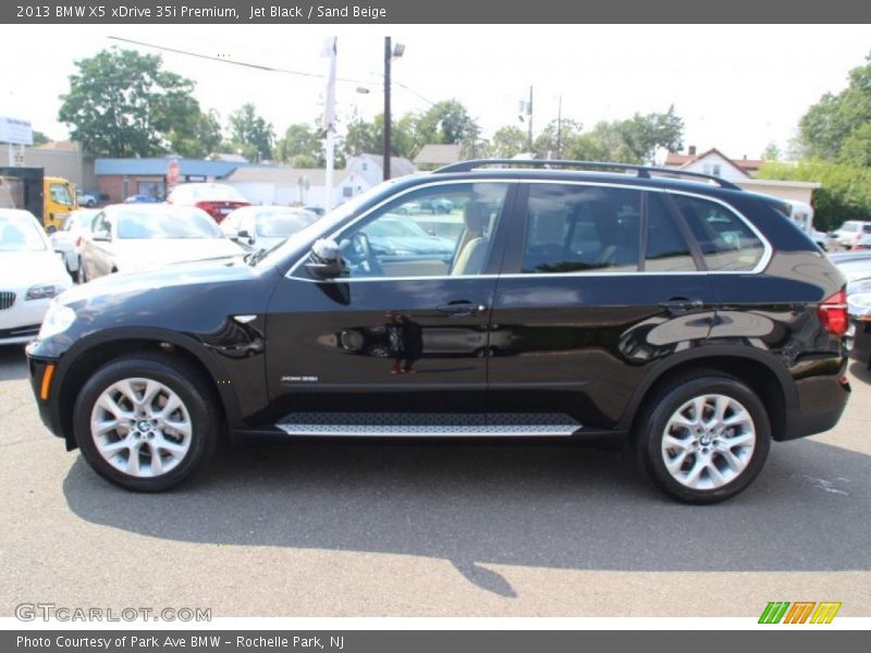 Jet Black / Sand Beige 2013 BMW X5 xDrive 35i Premium