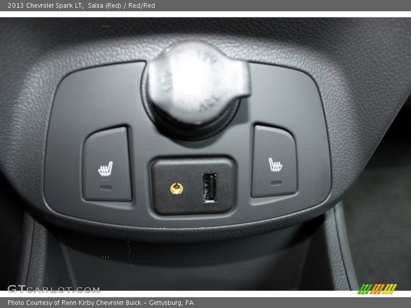 Salsa (Red) / Red/Red 2013 Chevrolet Spark LT