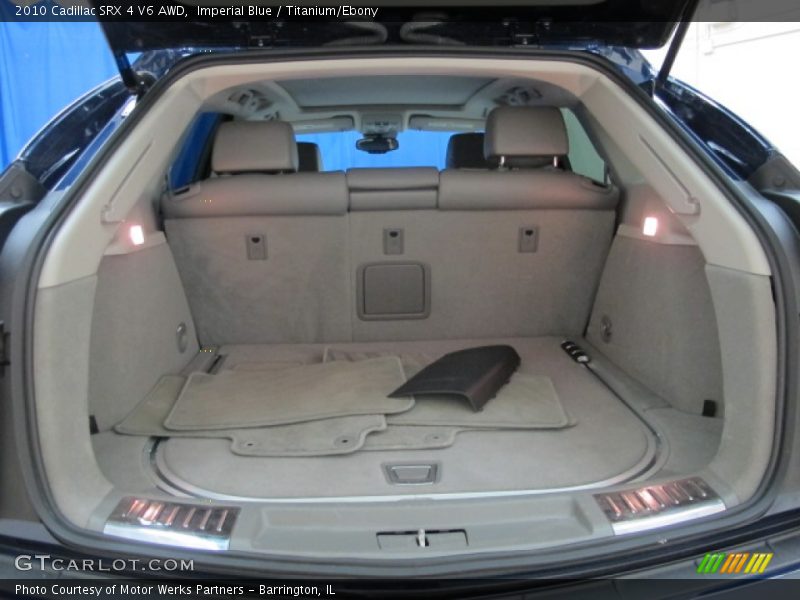 Imperial Blue / Titanium/Ebony 2010 Cadillac SRX 4 V6 AWD