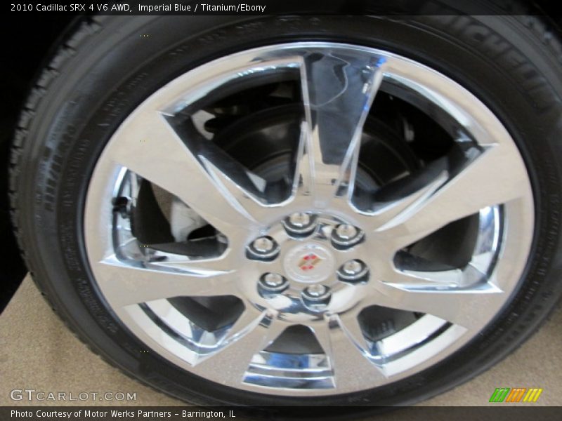 Imperial Blue / Titanium/Ebony 2010 Cadillac SRX 4 V6 AWD