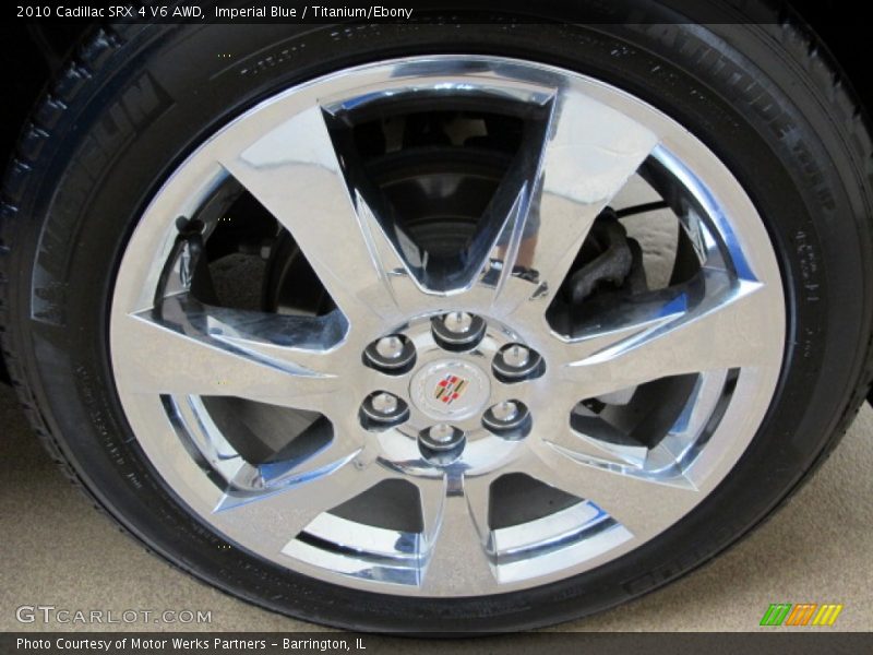 Imperial Blue / Titanium/Ebony 2010 Cadillac SRX 4 V6 AWD