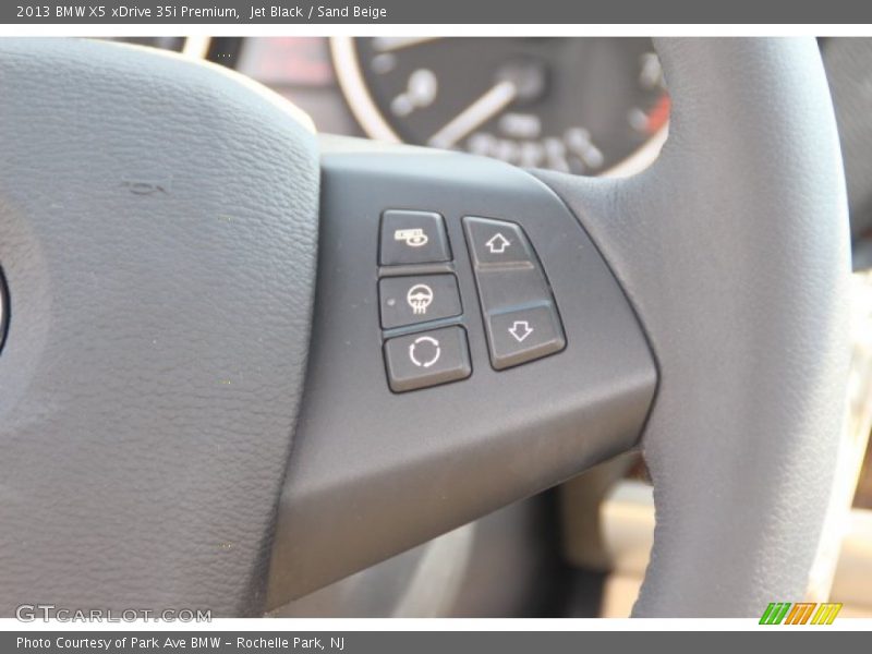 Jet Black / Sand Beige 2013 BMW X5 xDrive 35i Premium